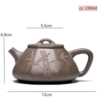 Yixing-TETERA clásica de arcilla púrpura, de de de belleza china, filtro Infusor de accesorios de juego de té Zisha, 230ml