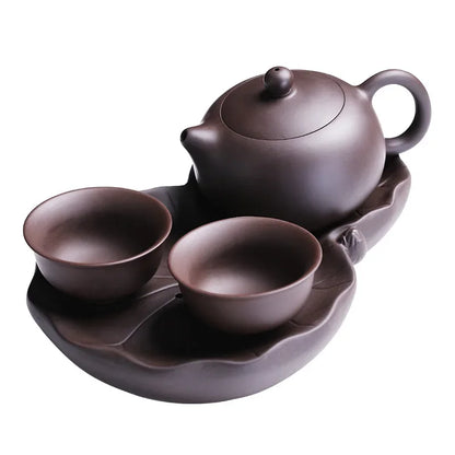 Yixing Tea Pot Boutique Purple Clay Xishi Teapot Ore Beauty Kettle Master Handmade Teaware Tea Ceremony Ball Hole Tea Kettle