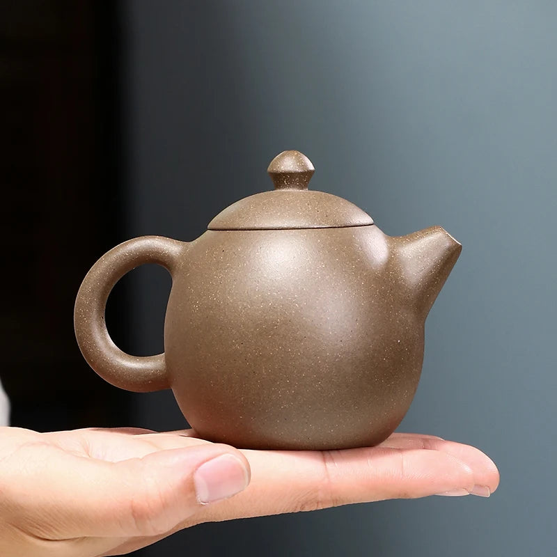 Yixing Tea Pot Dragon Egg Purple Clay Teapot Beauty Kettle Raw Ore Handmade Tea Set Authentic Chinese Tea Ceremony Drink Set