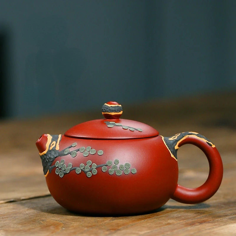 Yixing Tea Pot Filter Handmade Purple Clay Teaware Customized Gifts Drinkware Set