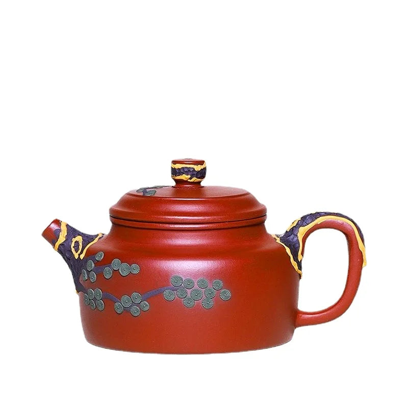 Yixing Tea Pot Filter Handmade Purple Clay Teaware Customized Gifts Drinkware Set