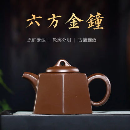 Yixing Tea Pot Purple Clay Filter Xishi Teapot Beauty Kettle Raw Ore Handmade Tea Set Customized Authentic Tie Guanyin 325ml