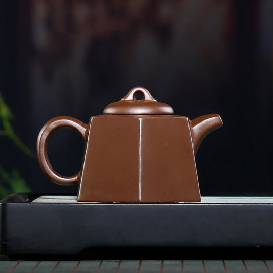 Yixing Tea Pot Purple Clay Filter Xishi Teapot Beauty Kettle Raw Ore Handmade Tea Set Customized Authentic Tie Guanyin 325ml