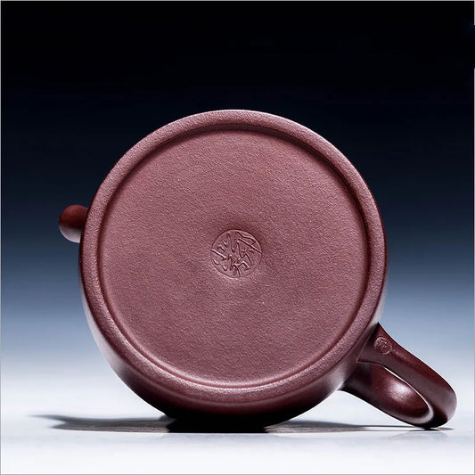 Yixing Tea Pot Water Hand Drawn Horse Illustration Purple Clay Xishi Teapot Ore Beauty Kettle Master Handmade Teaware 450ml