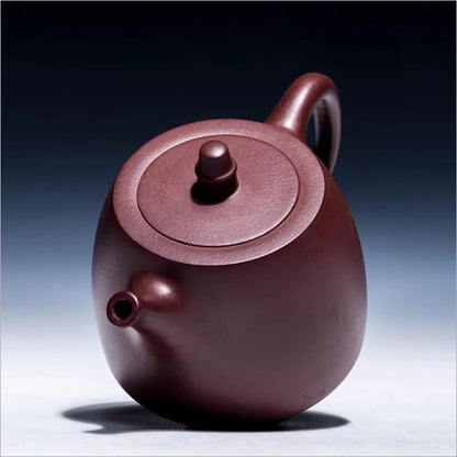 Yixing Tea Pot Water Hand Drawn Horse Illustration Purple Clay Xishi Teapot Ore Beauty Kettle Master Handmade Teaware 450ml