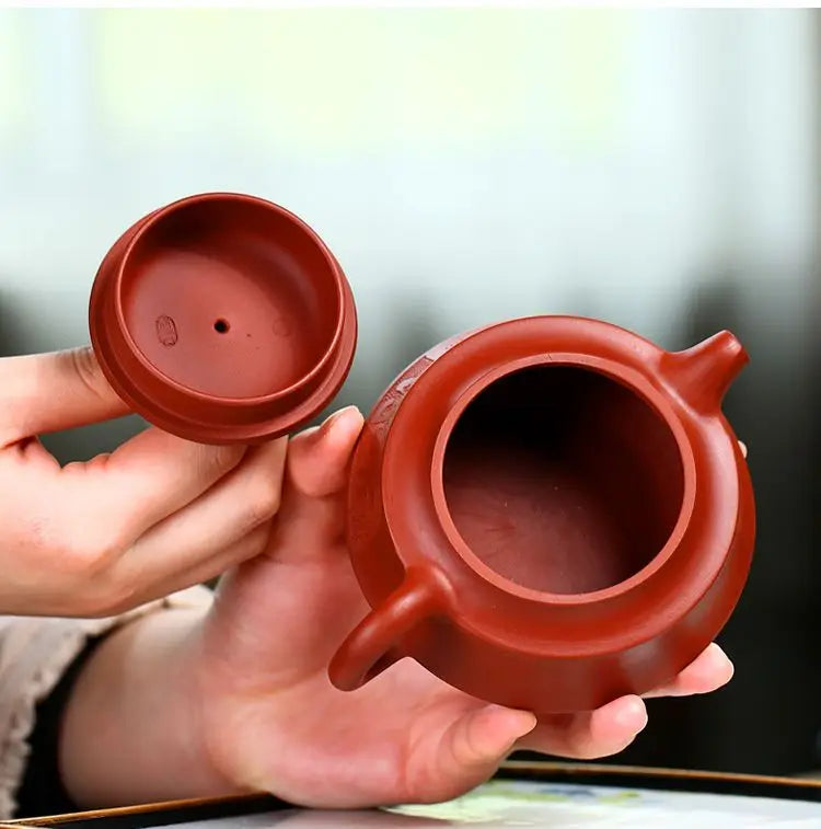 Yixing Tea Pots Handmade Purple Clay  Drinkware Teapot Teaware Home Kung Fu Tea Set  Chinese Tea