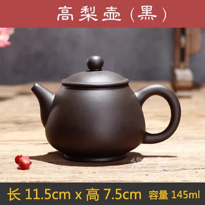 Yixing Teapot Chinese Zisha Tea Pot Filter Authentic Purple Clay Tea Kettle Pot Handmade Kung Fu Teaware Tea Kettle Set
