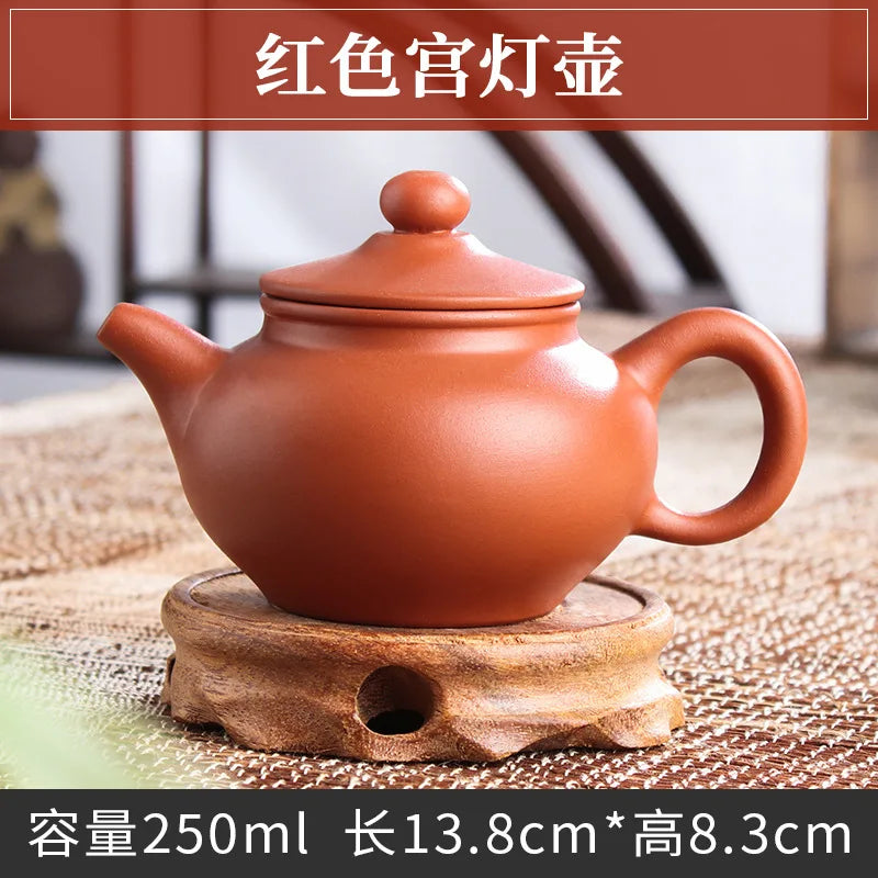 Yixing Teapot Chinese Zisha Tea Pot Filter Authentic Purple Clay Tea Kettle Pot Handmade Kung Fu Teaware Tea Kettle Set