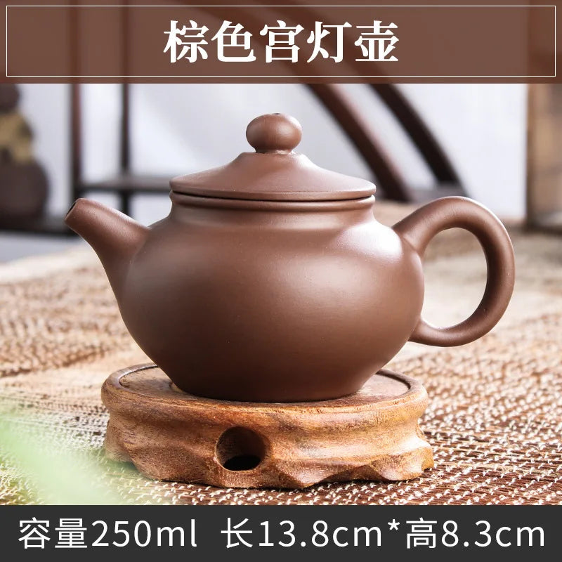 Yixing Teapot Chinese Zisha Tea Pot Filter Authentic Purple Clay Tea Kettle Pot Handmade Kung Fu Teaware Tea Kettle Set