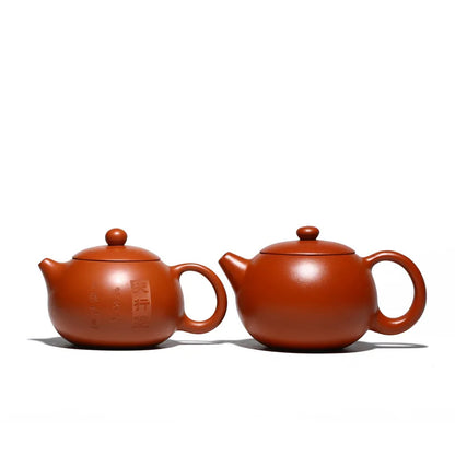 Yixing Teapot Tea Pot filter Xishi Pot Beauties Handmade Purple Clay Teaware customized Gifts Drinkware Set Drink Puer