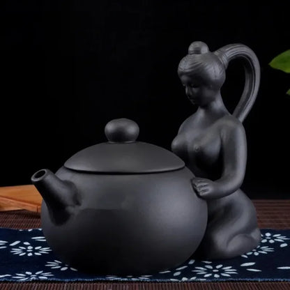 Yixing Teapots Chinese Handmade Xi Shi Teapot Authentic Zisha Tea Kettle Purple Clay Pot Kung Fu Tea Set
