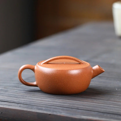 Yixing-Teteras de pequeña capacidad para artistas famosos, juego de té chino Zisha a mano con filtro de agujero de bola, 110ml
