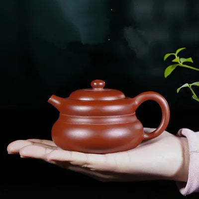 Yixing Zisha Tea Pot Pure Handmade Ore Genuine Kung Fu Black Tea Dahongpao Gourd Teapot Home Teaware Free Shipping