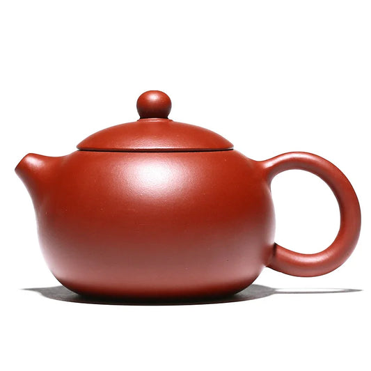 Yixing Zisha Teapot Dahongpao Xishi Zisha Teapot Handmade Tea Set Zisha Teapot Yixing Handmade Pot Kung-fu Teaware  Purple Clay