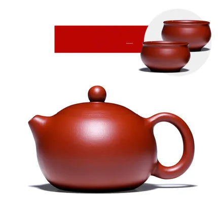 Yixing Zisha Teapot Handmade Master Authentic Ball Hole Xi Shi Pot Home Kung Fu Black TeaDahongpao Teaware Free Shipping