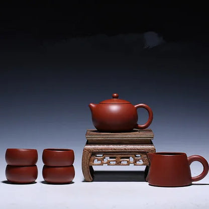 Yixing Zisha Xi Shi Teapot Chinese Ceramic Kungfu Tea Set Small Clay Teapots Pu'er Oolong Tea Kettle Gift Box Free Shipping