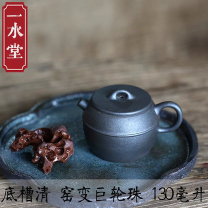 Yixing are recommended by ore pure manual wheel bead pot of tea sets variable dou small pot of tea
