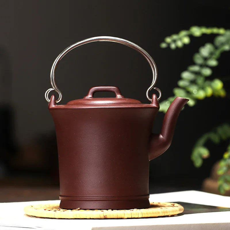 Yixing monohydrate hall are recommended pure manual old childish girder purple clay pot of tea 200 ml
