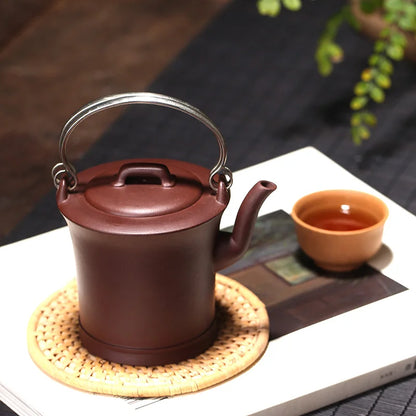 Yixing monohydrate hall are recommended pure manual old childish girder purple clay pot of tea 200 ml