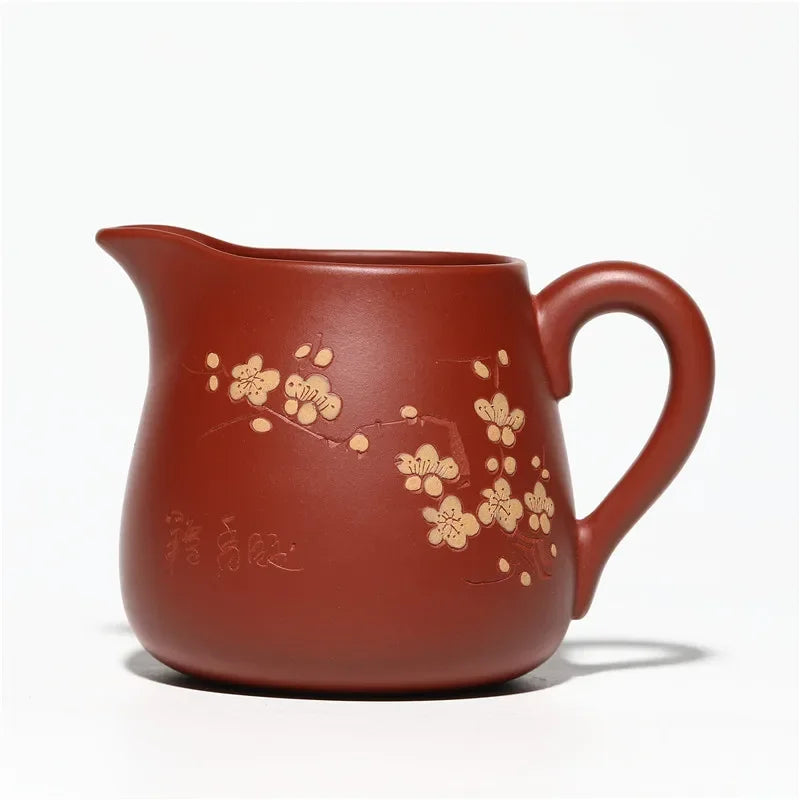 Yixing purple clay Cha Hai Dahongpao Authentic Handmade Tea set Accessories Household wine set Tie Guanyin Puer 220ml