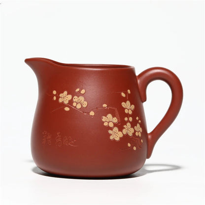Yixing purple clay Cha Hai Dahongpao Authentic Handmade Tea set Accessories Household wine set Tie Guanyin Puer 220ml