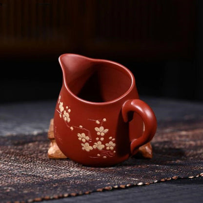 Yixing purple clay Cha Hai Dahongpao Authentic Handmade Tea set Accessories Household wine set Tie Guanyin Puer 220ml