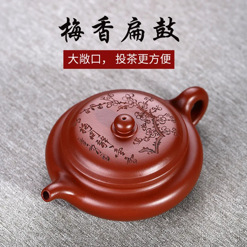 Yixing purple clay Teapot Tea Pot 260ml Handmade Kung Fu Tea Set Teapots Ceramic Chinese Ceramic Clay Kettle Gift Safe Packaging