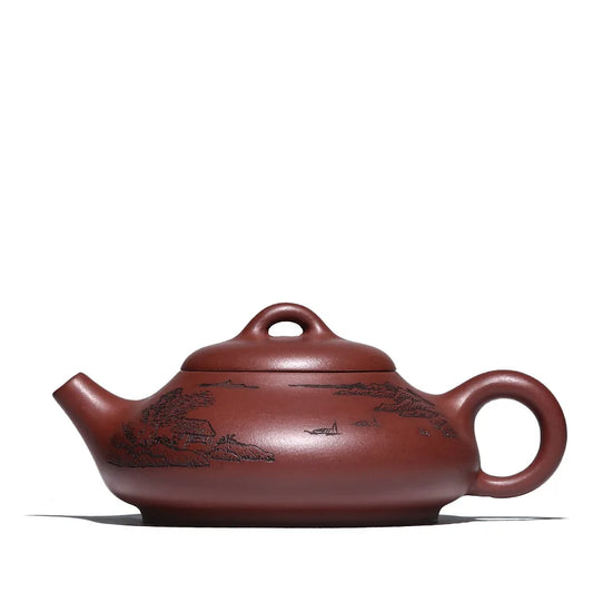 Yixing purple clay teapot pure handmade teapot