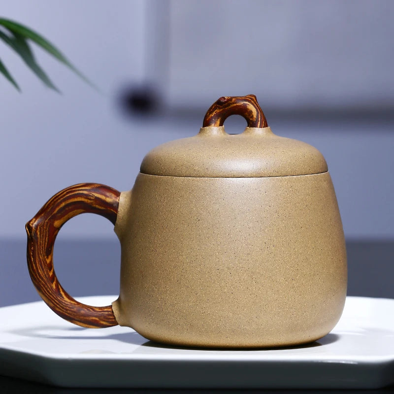 Yixing purple sand cup really pure handmade make tea cups office cup undressed ore tea cup for cup mud