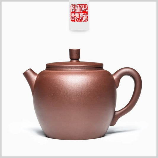 Yixing raw ore teapot authentic handmade purple clay teapot kettle 320ml pottery pot teaset gift box free shipping