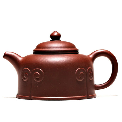 Yixing recommended pure manual famous tea suit household undressed ore bottom groove green good lucky for you