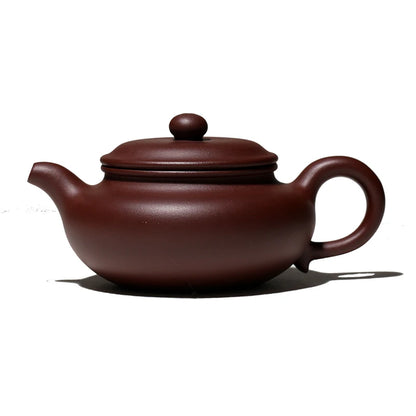 Yixing recommended pure manual high-capacity teapot set tea service home archaize of purple clay pot of 215 ml