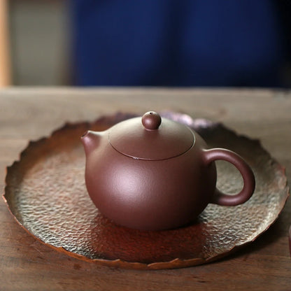 Yixing recommended small pure manual and old xi shi purple clay pot teapot famous teapot tea gift sets