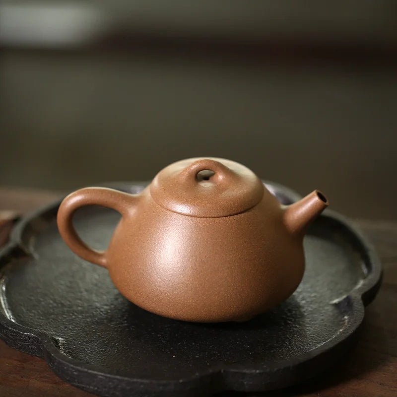 Yixing recommended the teapot tea set # ore monohydrate manual old period of mud, stone gourd ladle 280 cc