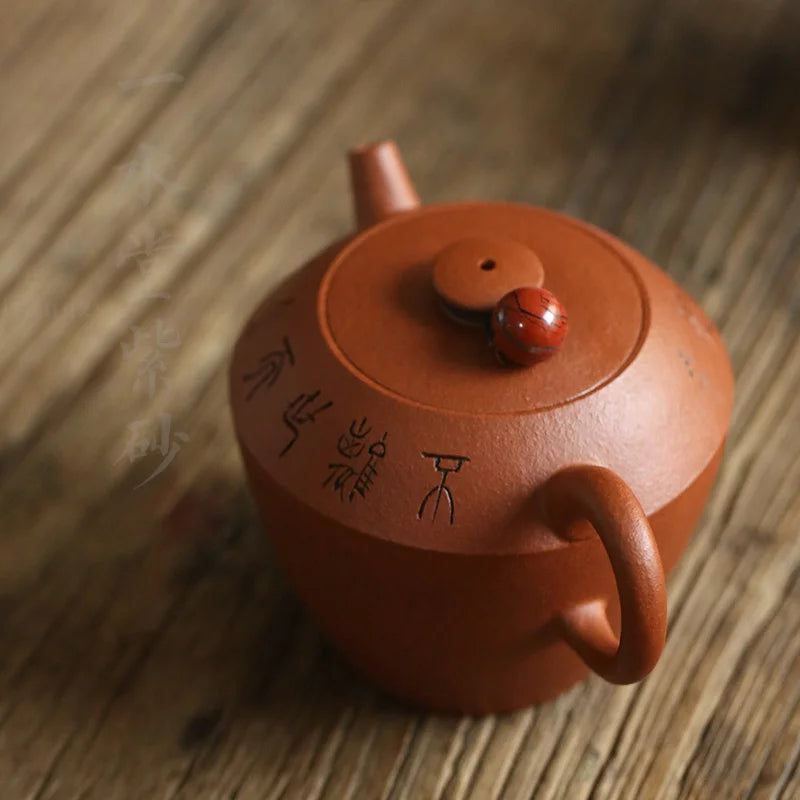 Yixing recommended the teapot tea set # ore pure manual monohydrate slope mud a pot of 200 ml