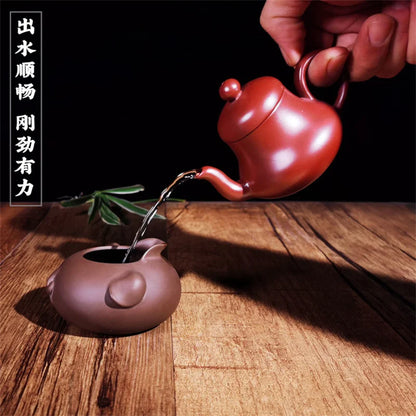 Yixing tea pot purple clay Siting teapot Chinese Famous Handmade Tea set kettle Teaware custom Tea ceremony gift 120ml