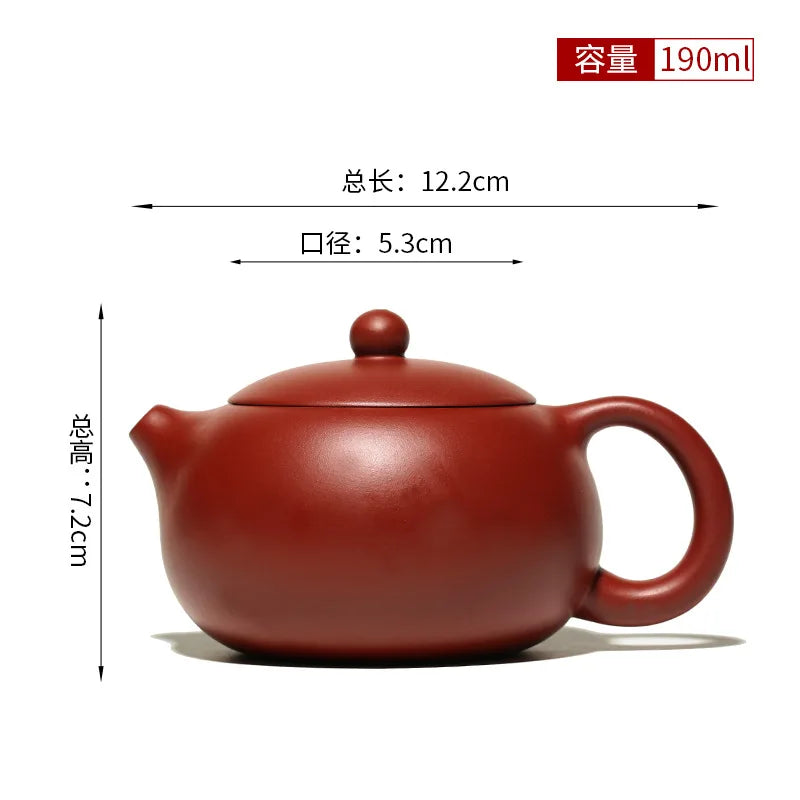 Yixing tea pot purple clay Xishi teapot beauty kettle Raw ore Handmade Tea set authentic Tie Guanyin Puer 188 ball hole filter