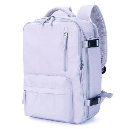 Youth women's Travel Backpack Business Fashion USB Charge Large Outdoor School Knapsack Independent Shoe Laptop Bag 2023