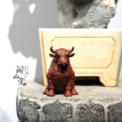 Yueshan Hall | Bullish Original yixing clay Tea Table Purplue Sand Tea Pet Ornaments All Handmade
