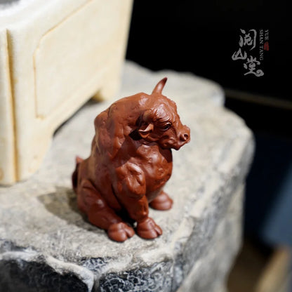 Yueshan Hall | Bullish Original yixing clay Tea Table Purplue Sand Tea Pet Ornaments All Handmade