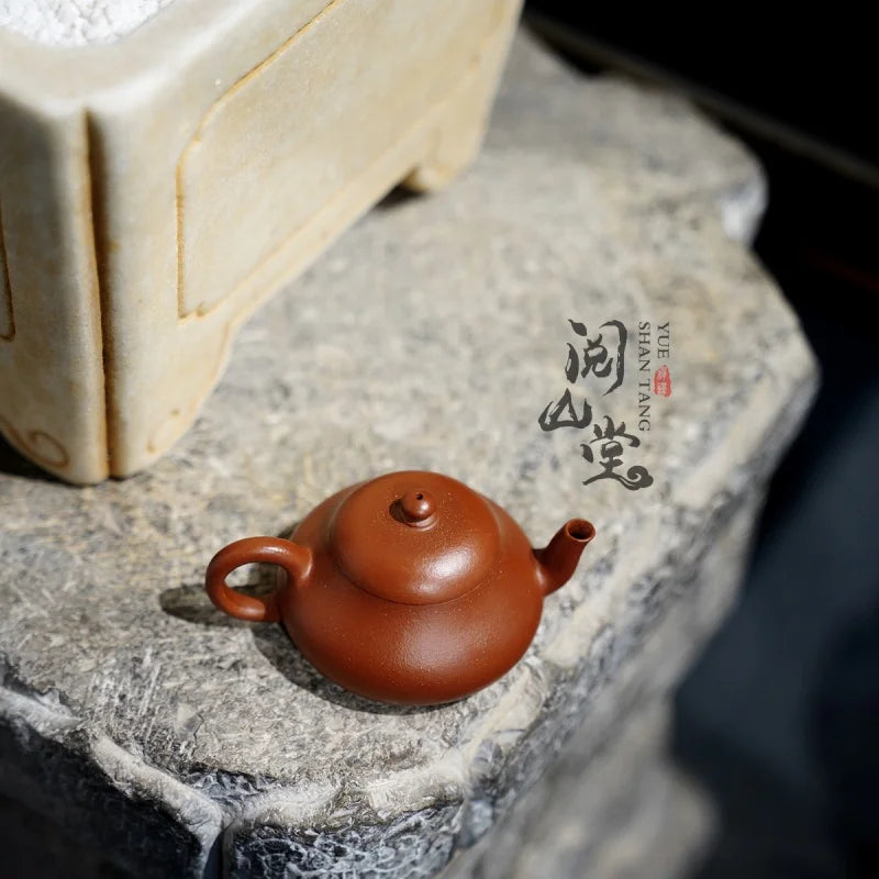 Yueshan Hall | Copy Junde in Early Qing Dynasty Zhao Zhuang Lao Zhu Clay Player Level Mud Material Sketch Lin Yin Handmade