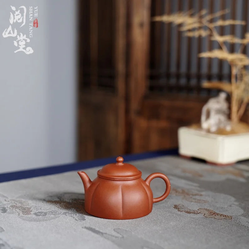 Yueshan Hall | East Fence Zhao Zhuang Lao Zhu Clay Copy Sketch Pot in Early Qing Dynasty  Player Level Mud Material Lin Yin H