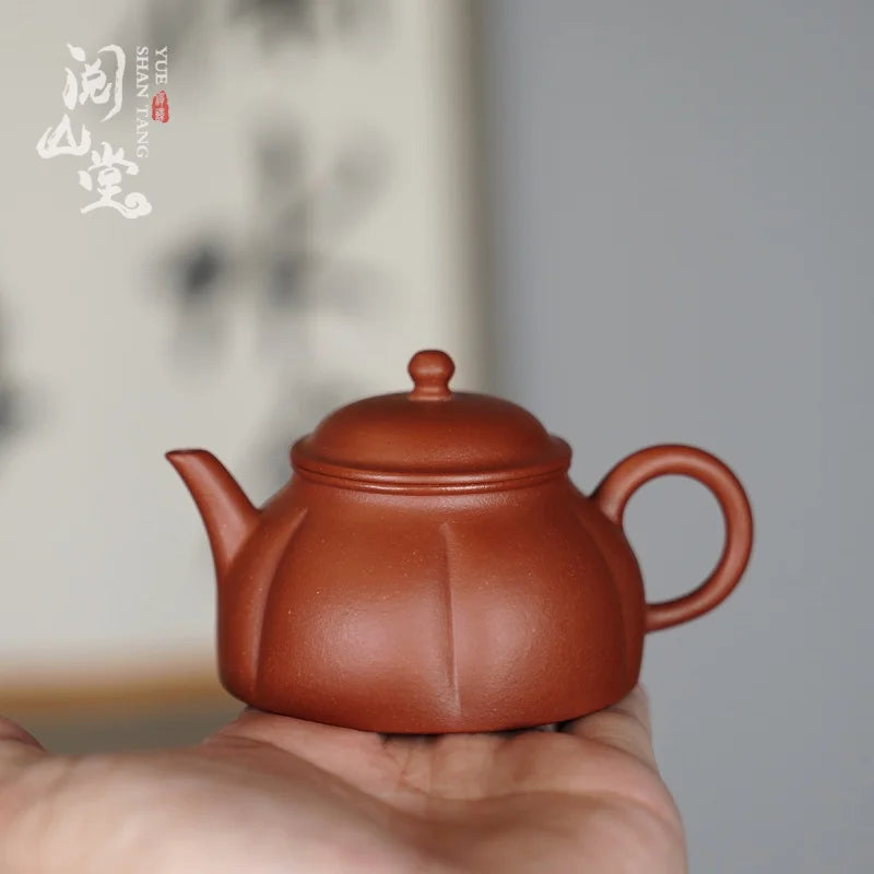Yueshan Hall | East Fence Zhao Zhuang Lao Zhu Clay Copy Sketch Pot in Early Qing Dynasty  Player Level Mud Material Lin Yin H