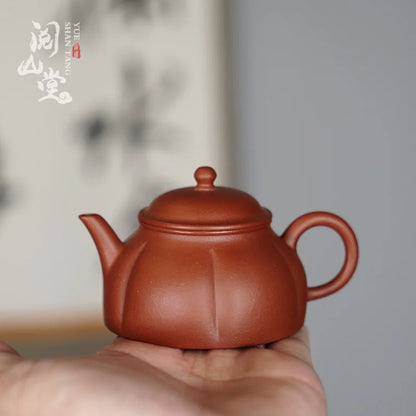Yueshan Hall | East Fence Zhao Zhuang Lao Zhu Clay Copy Sketch Pot in Early Qing Dynasty  Player Level Mud Material Lin Yin H