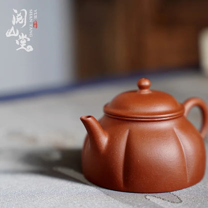 Yueshan Hall | East Fence Zhao Zhuang Lao Zhu Clay Copy Sketch Pot in Early Qing Dynasty  Player Level Mud Material Lin Yin H