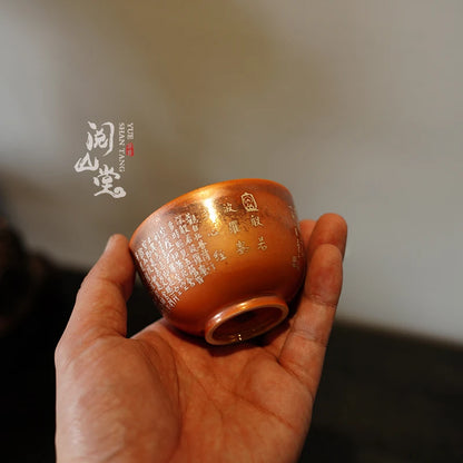 Yueshan Hall | Firewood Kiln Blue and White Master Cup Tea cup Collection Grade Wood Kiln Boutique Jingdezhen Handmade