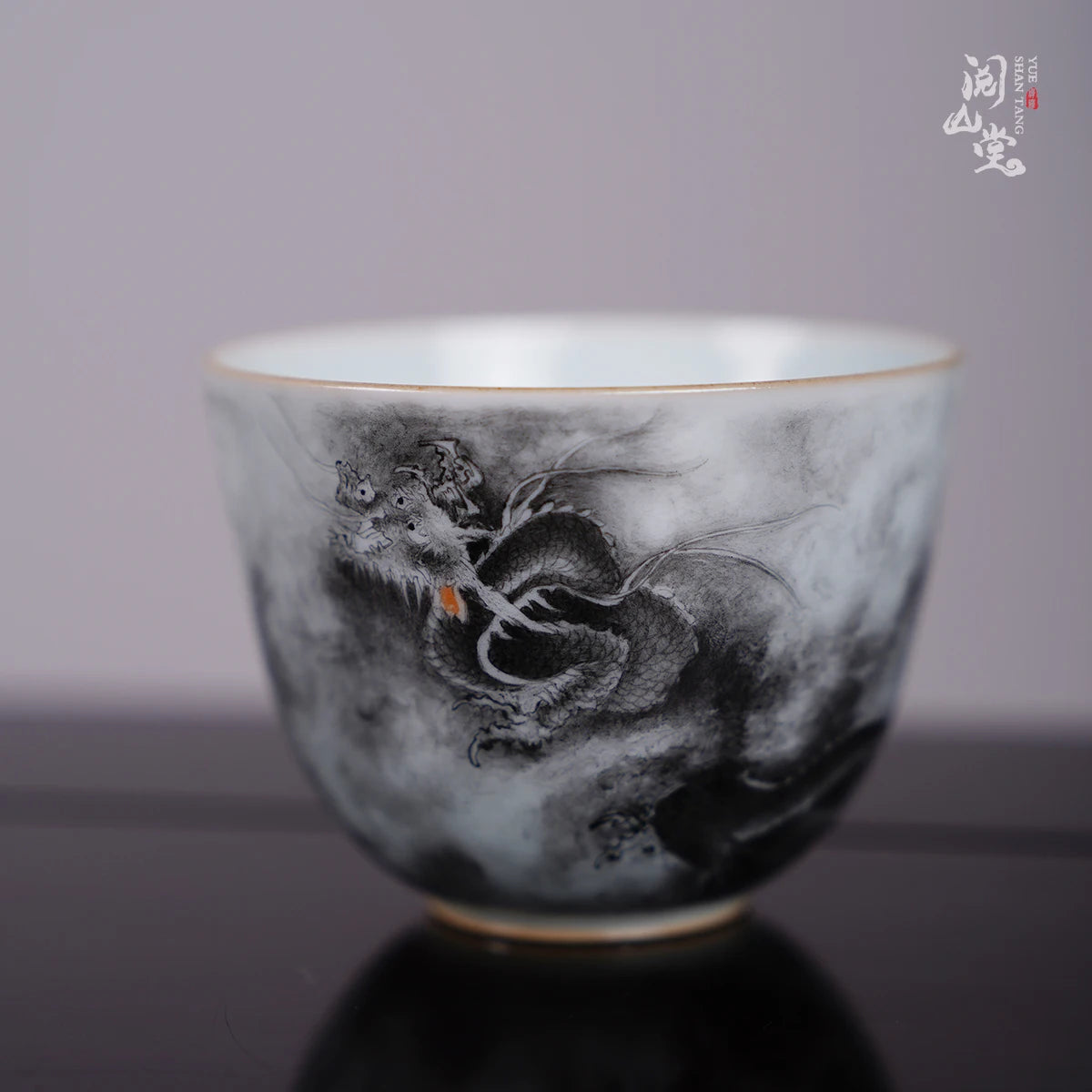 Yueshan Hall | Firewood Kiln Blue and White Master Cup Tea cup Collection Grade Wood Kiln Boutique Jingdezhen Handmade