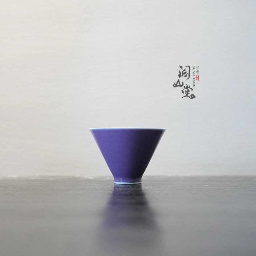 Yueshan Hall | Firewood Kiln Blue and White Master Cup Tea cup Collection Grade Wood Kiln Boutique Jingdezhen Handmade
