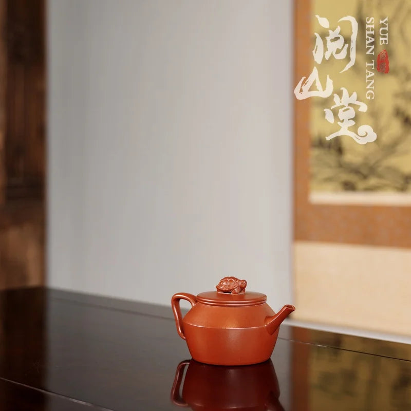 Yueshan Hall | Fujia World Raw Ore Small Coal Kiln Cinnabar Sand Linggui Button Qin Xun Handmade