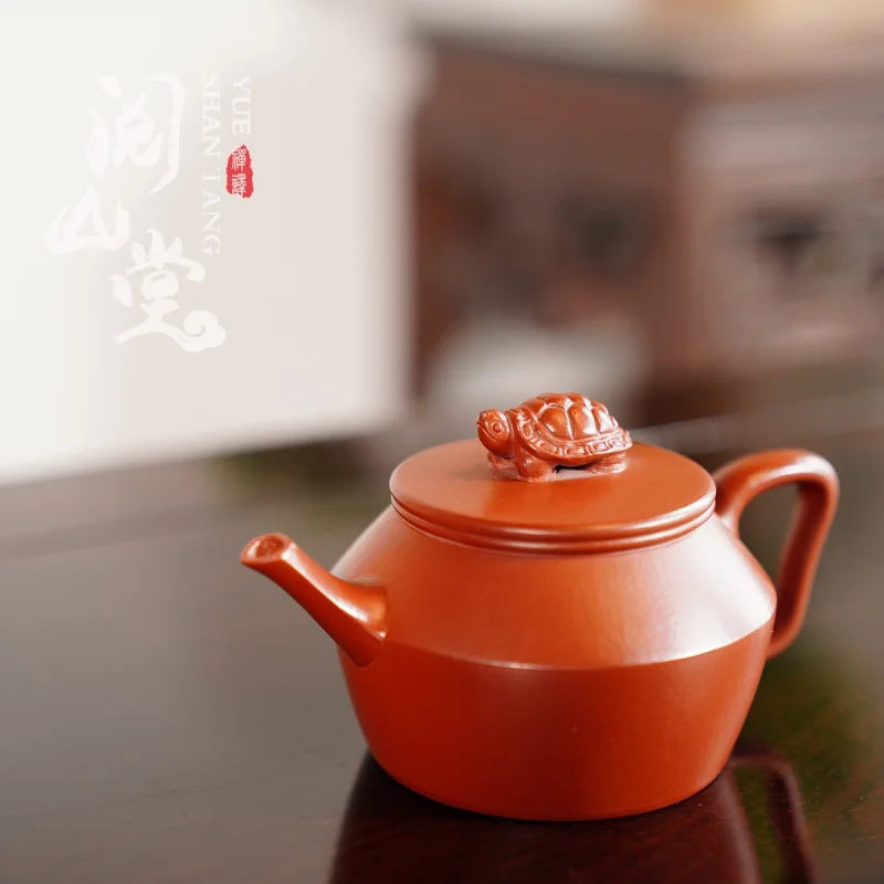 Yueshan Hall | Fujia World Raw Ore Small Coal Kiln Cinnabar Sand Linggui Button Qin Xun Handmade